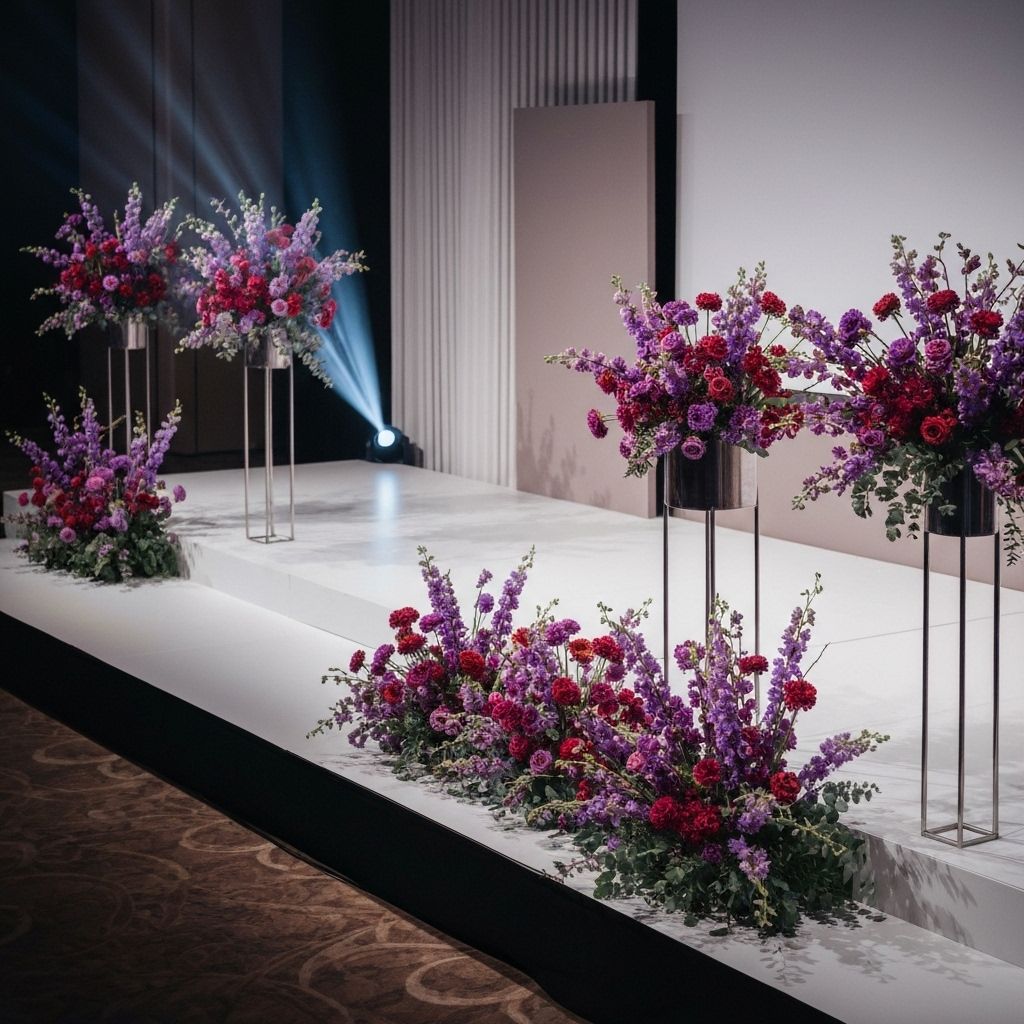 Corporate event stage