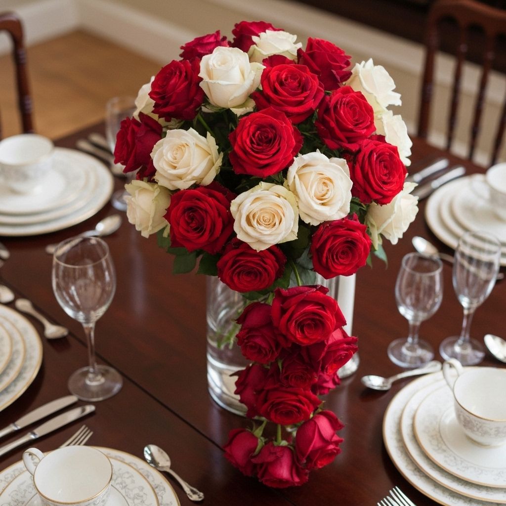 Luxury wedding floral decoration
